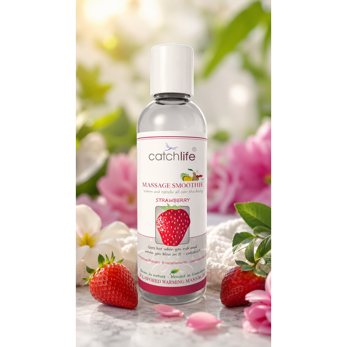 Fun Gel Strawberry Smoothie Nature Body Ingrediente Organice Fara Parabeni Compatibil Silicon